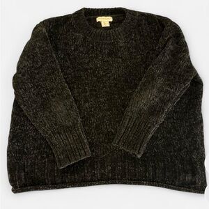 Cynthia Rowley Charcoal Crewneck Sweater